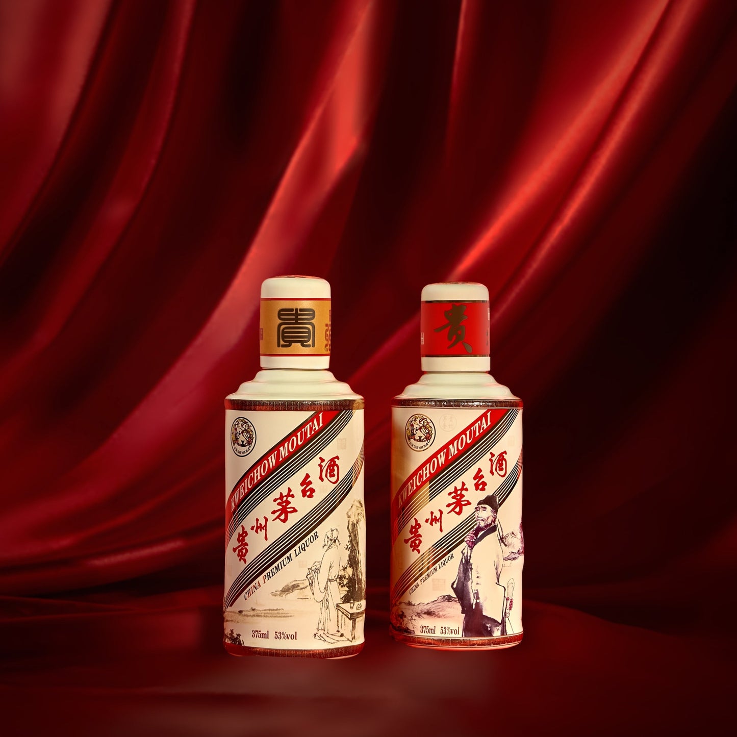 KWEICHOW MOUTAI - LIBAI EDITION 贵州茅台-李白 纪念版 (375ml / 53% Vol.)